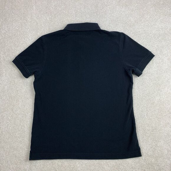 UNTUCKIT Polo Shirt Men's Size Medium Black Short Sleeve Cotton Collared Preppy - Picture 6 of 12
